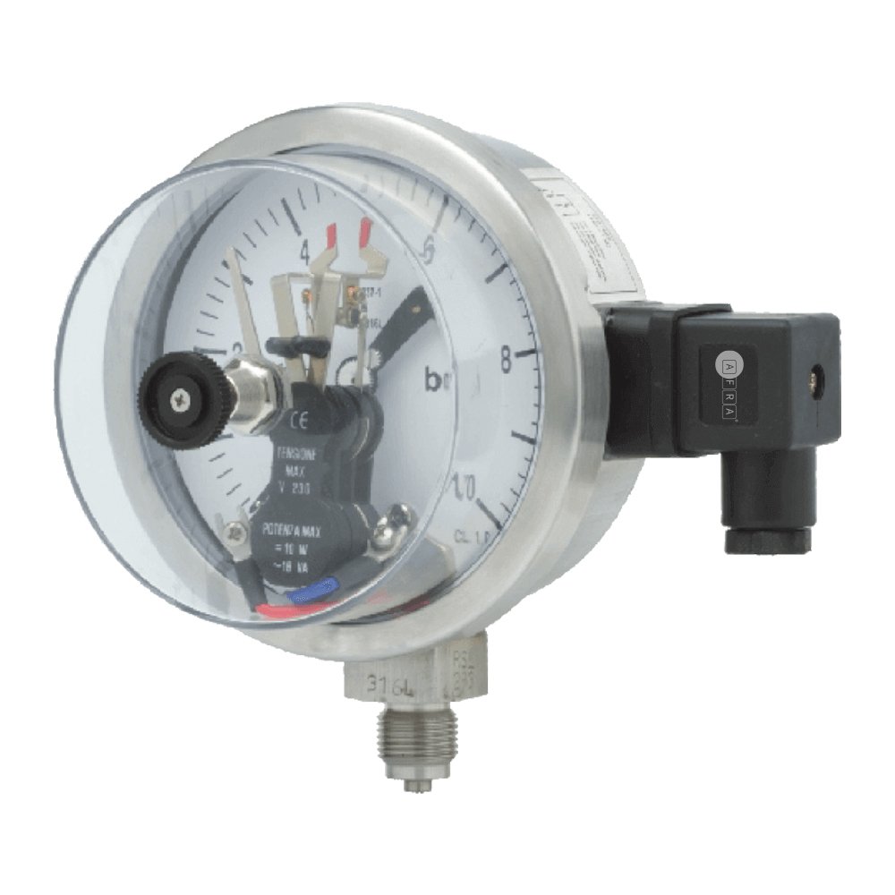 Electric Contact Standard Full SS Pressure Gauge