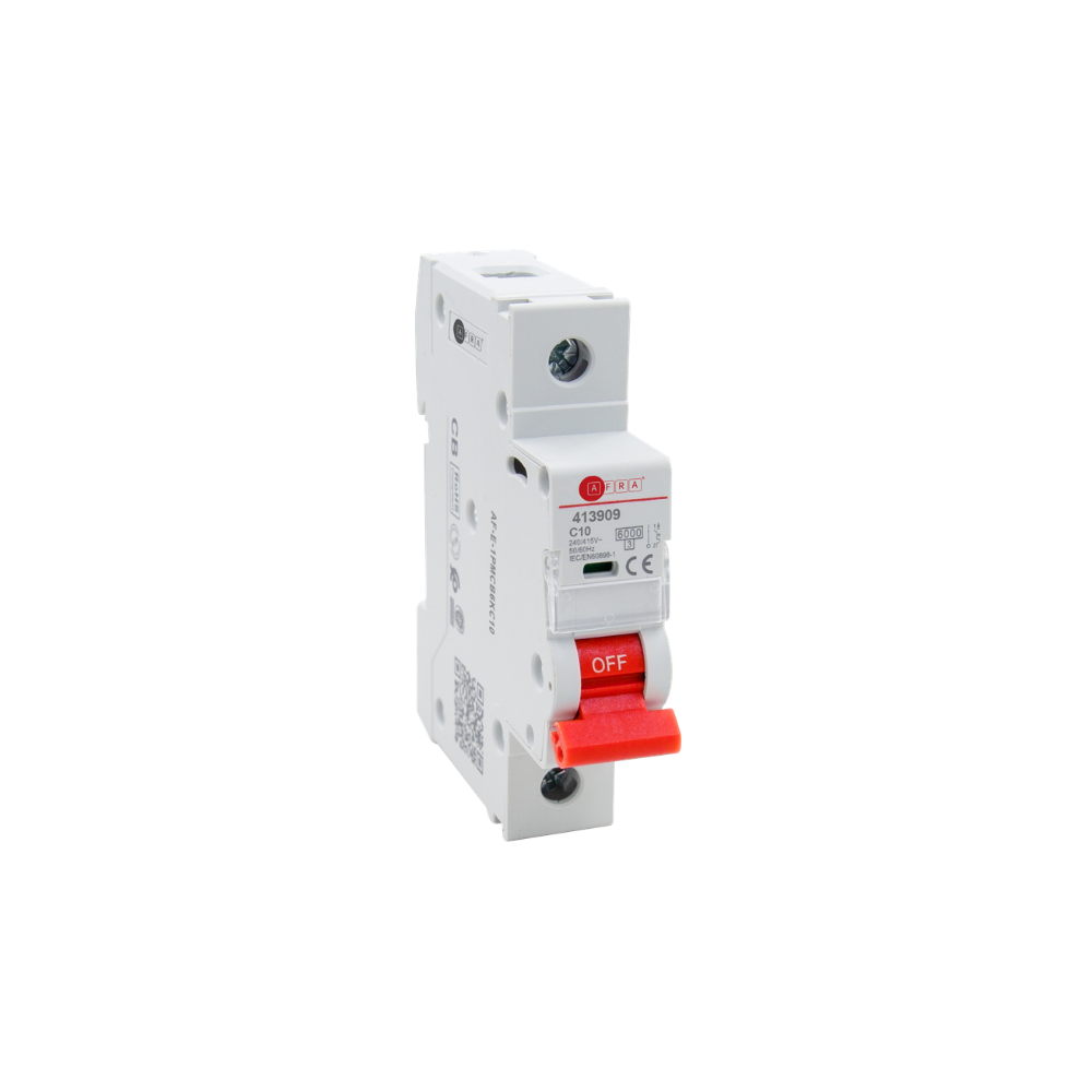 AFRA miniature circuit breaker 6kA 1P C10