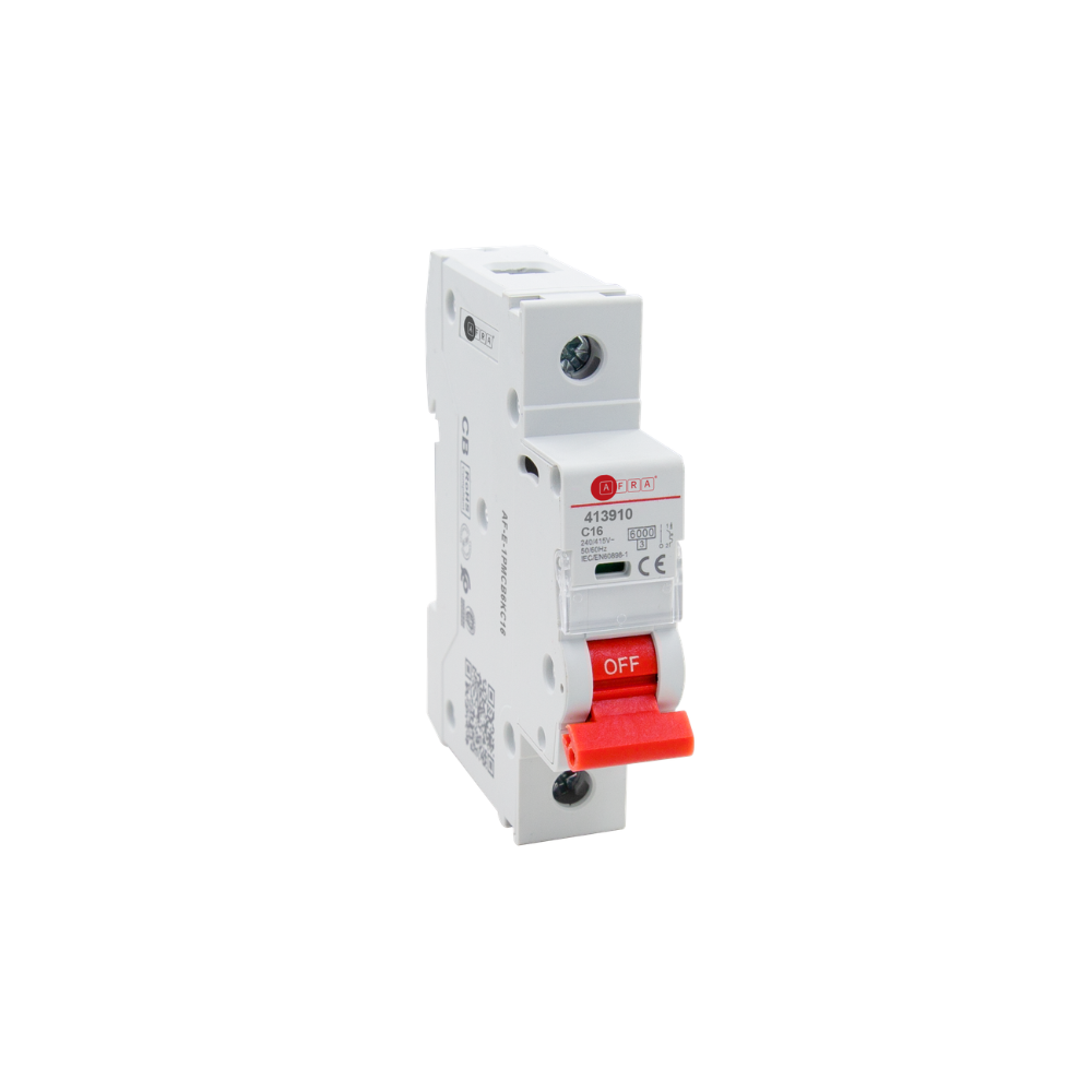 AFRA Miniature Circuit Breaker 6kA 1P C16