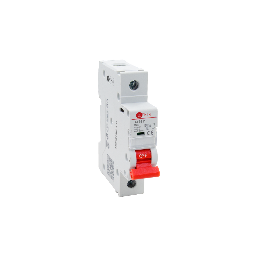 AFRA Miniature Circuit Breaker 6kA 1P